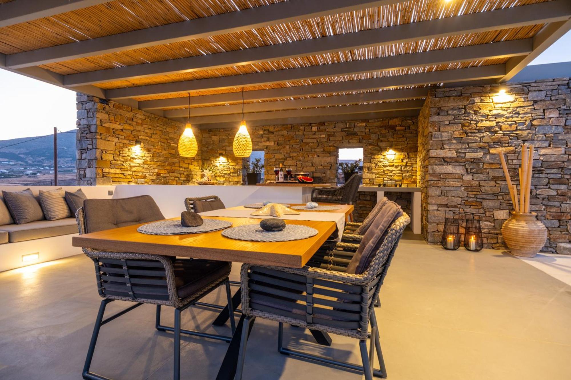 Golden Bay Luxury Villas And Suites Chrisi Akti  Eksteriør billede