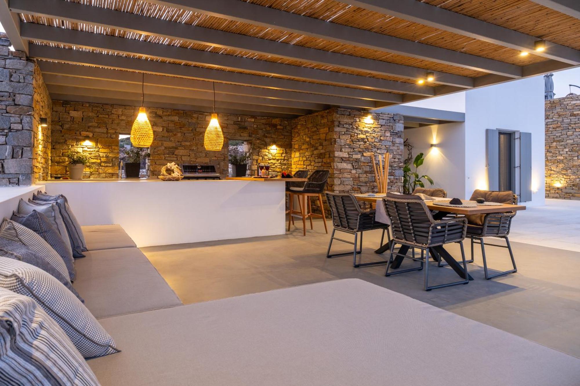Golden Bay Luxury Villas And Suites Chrisi Akti  Eksteriør billede