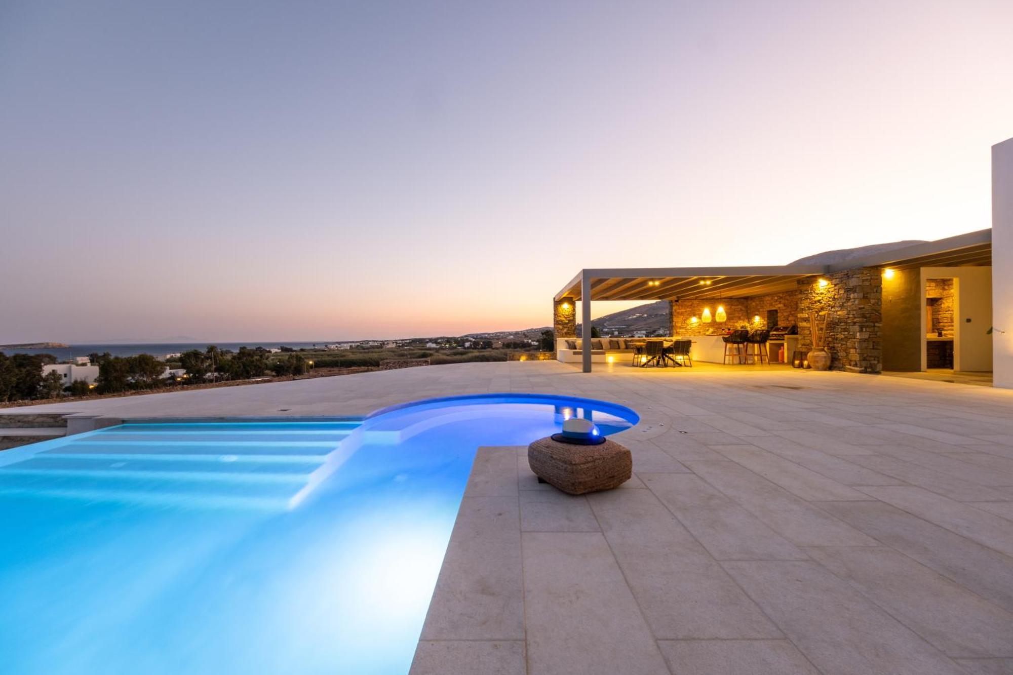 Golden Bay Luxury Villas And Suites Chrisi Akti  Eksteriør billede