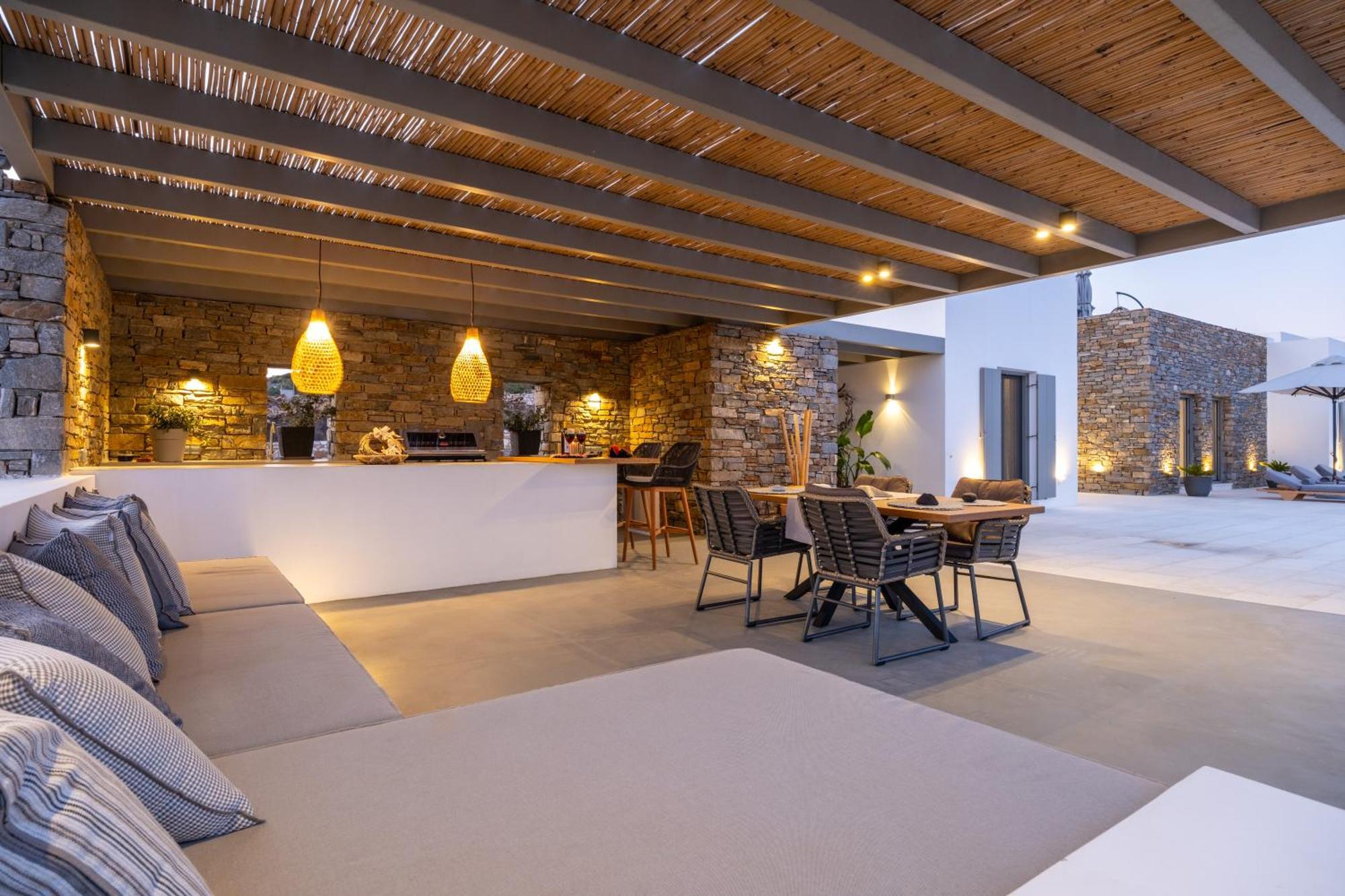 Golden Bay Luxury Villas And Suites Chrisi Akti  Eksteriør billede