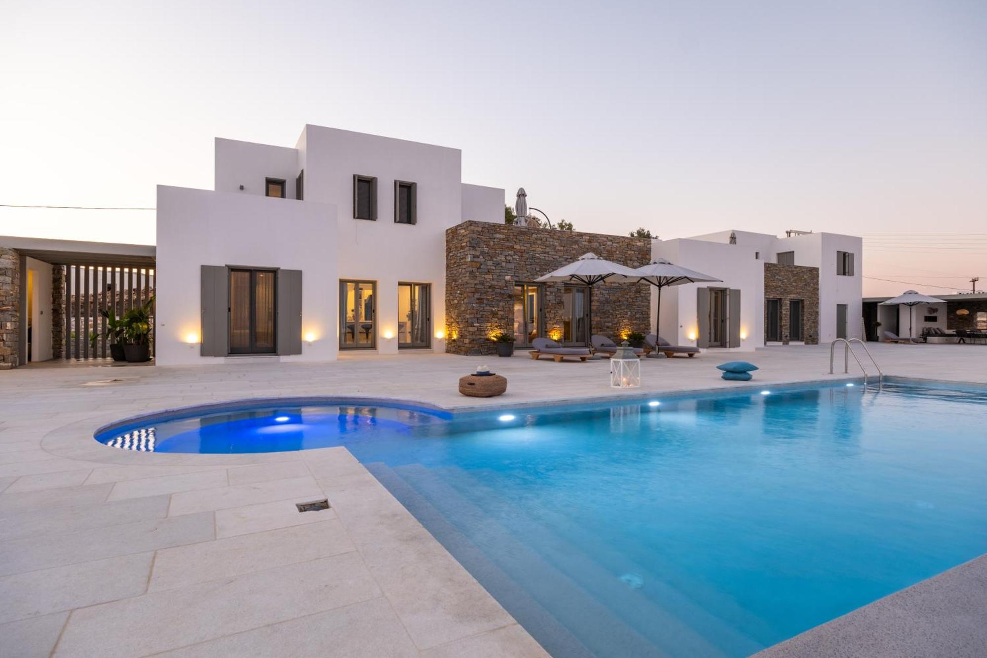 Golden Bay Luxury Villas And Suites Chrisi Akti  Eksteriør billede
