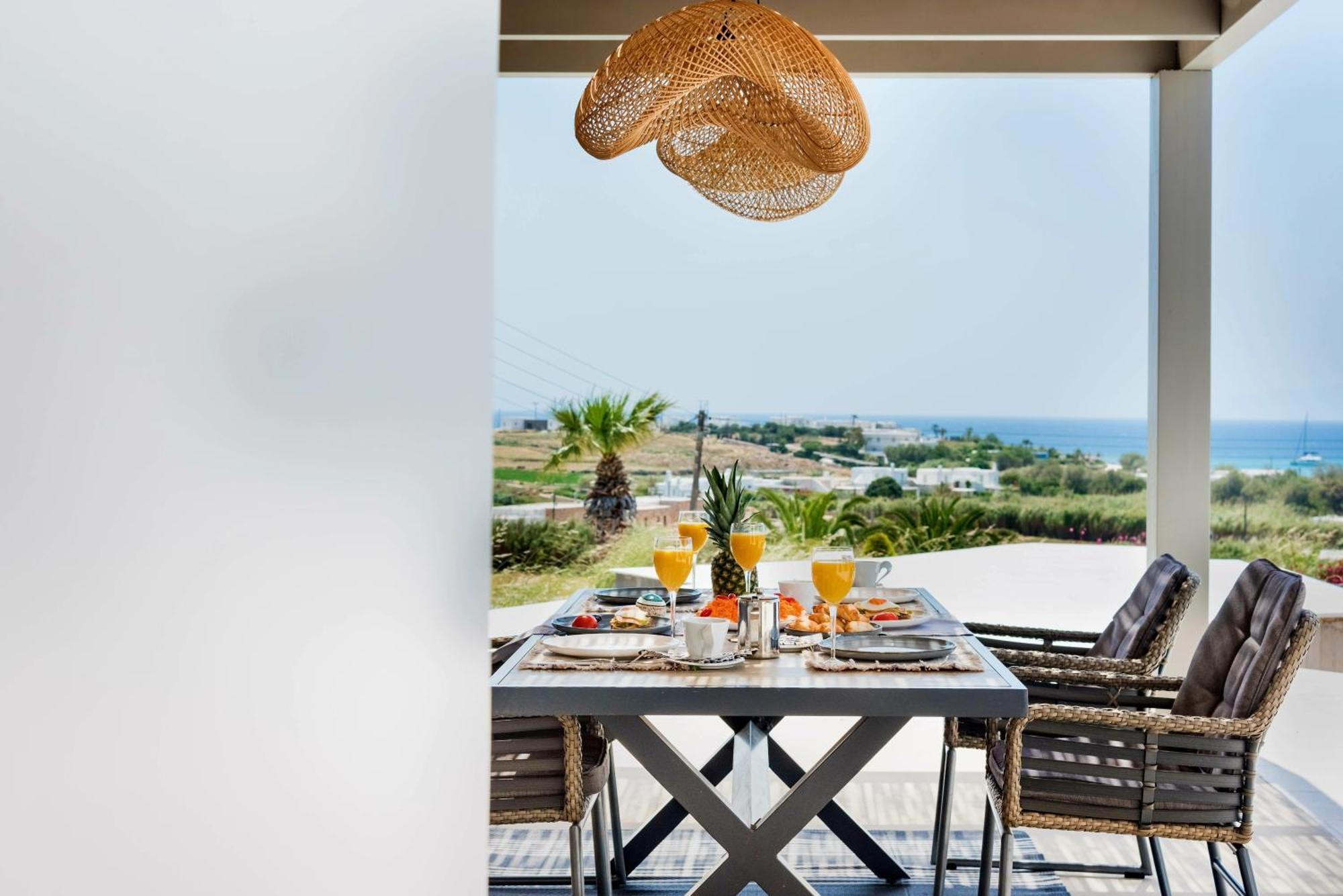 Golden Bay Luxury Villas And Suites Chrisi Akti  Eksteriør billede