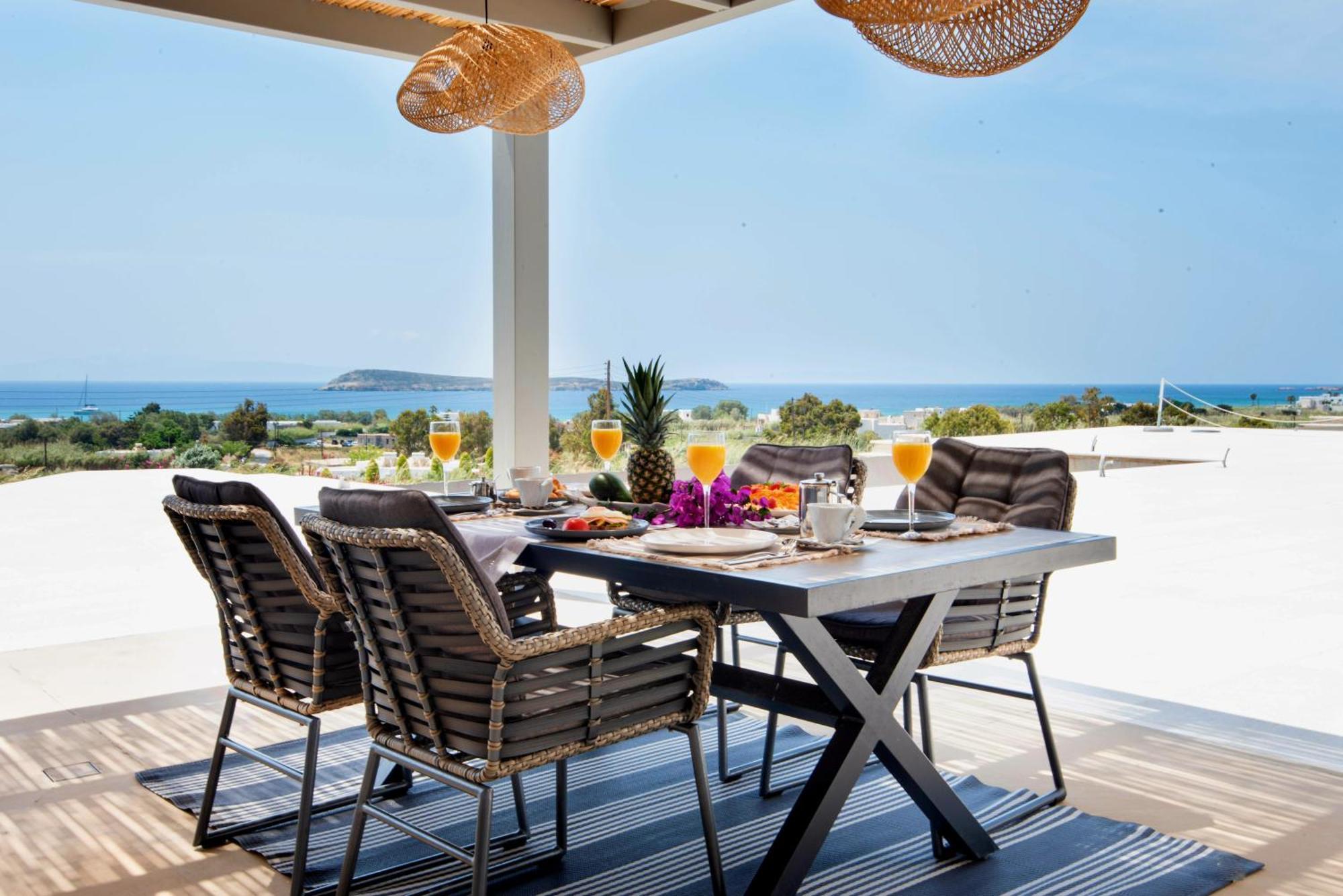 Golden Bay Luxury Villas And Suites Chrisi Akti  Eksteriør billede