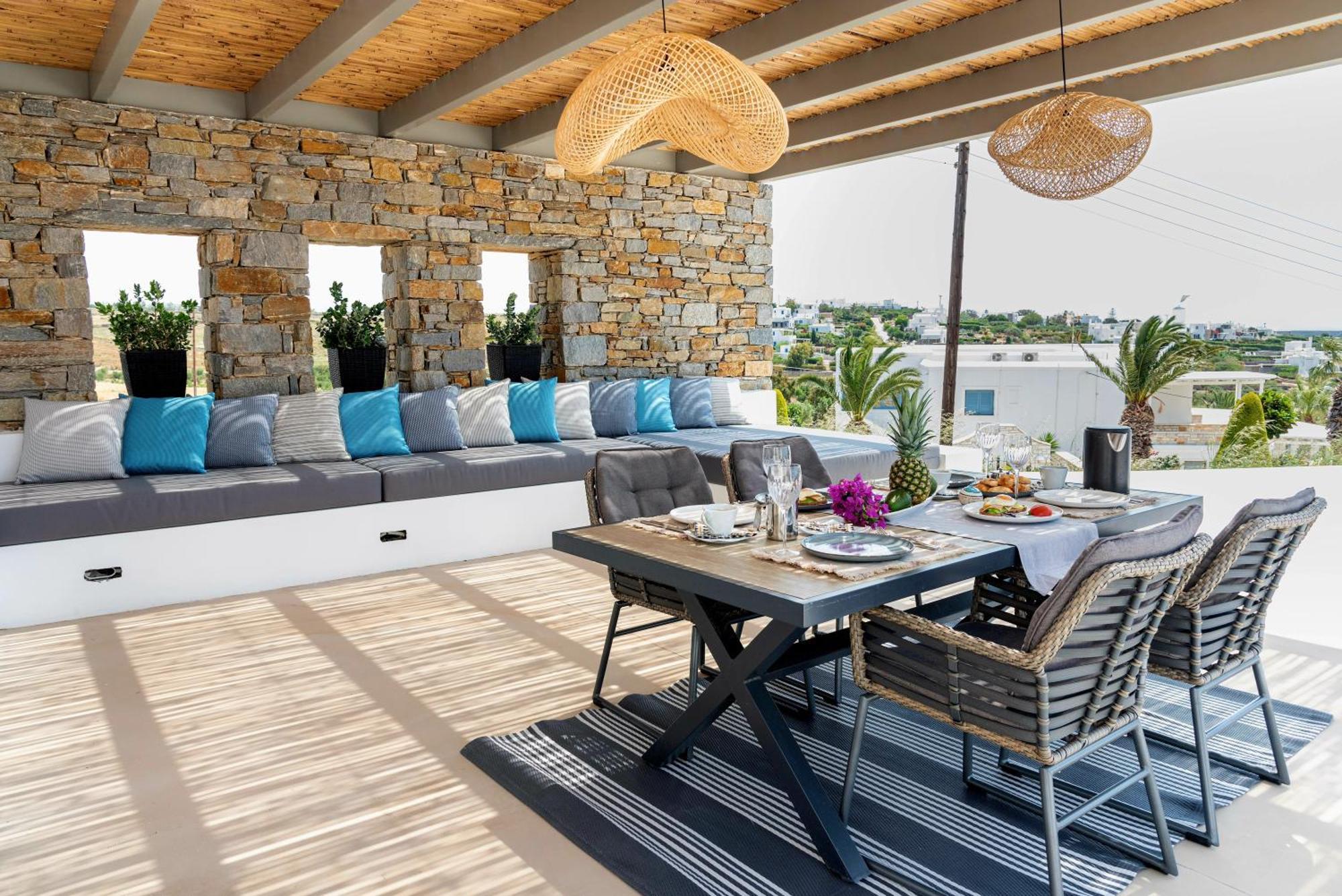Golden Bay Luxury Villas And Suites Chrisi Akti  Eksteriør billede