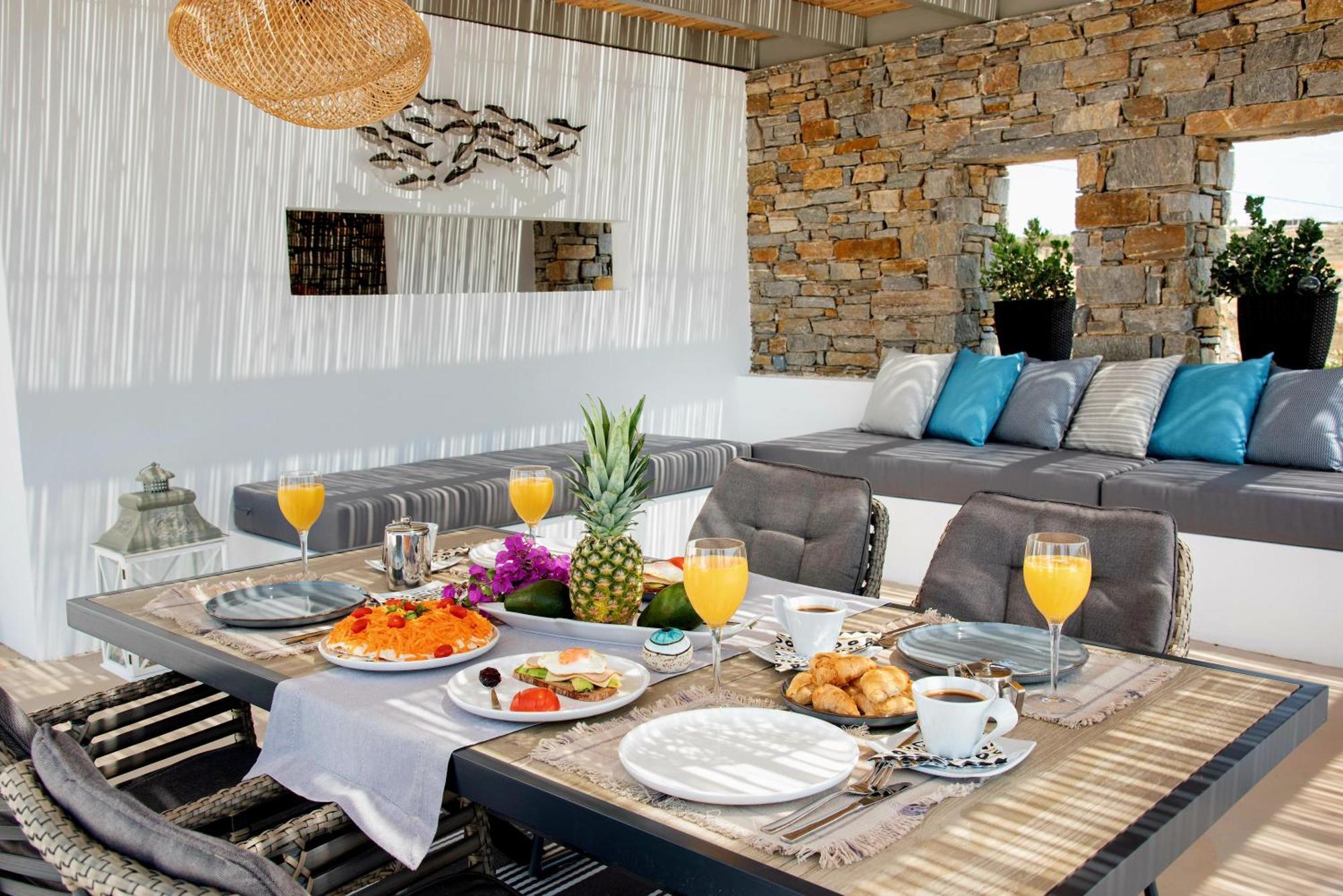 Golden Bay Luxury Villas And Suites Chrisi Akti  Eksteriør billede