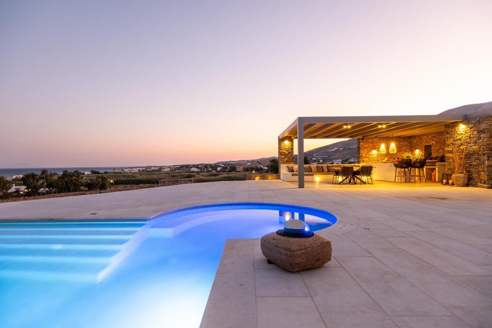 Golden Bay Luxury Villas And Suites Chrisi Akti  Eksteriør billede