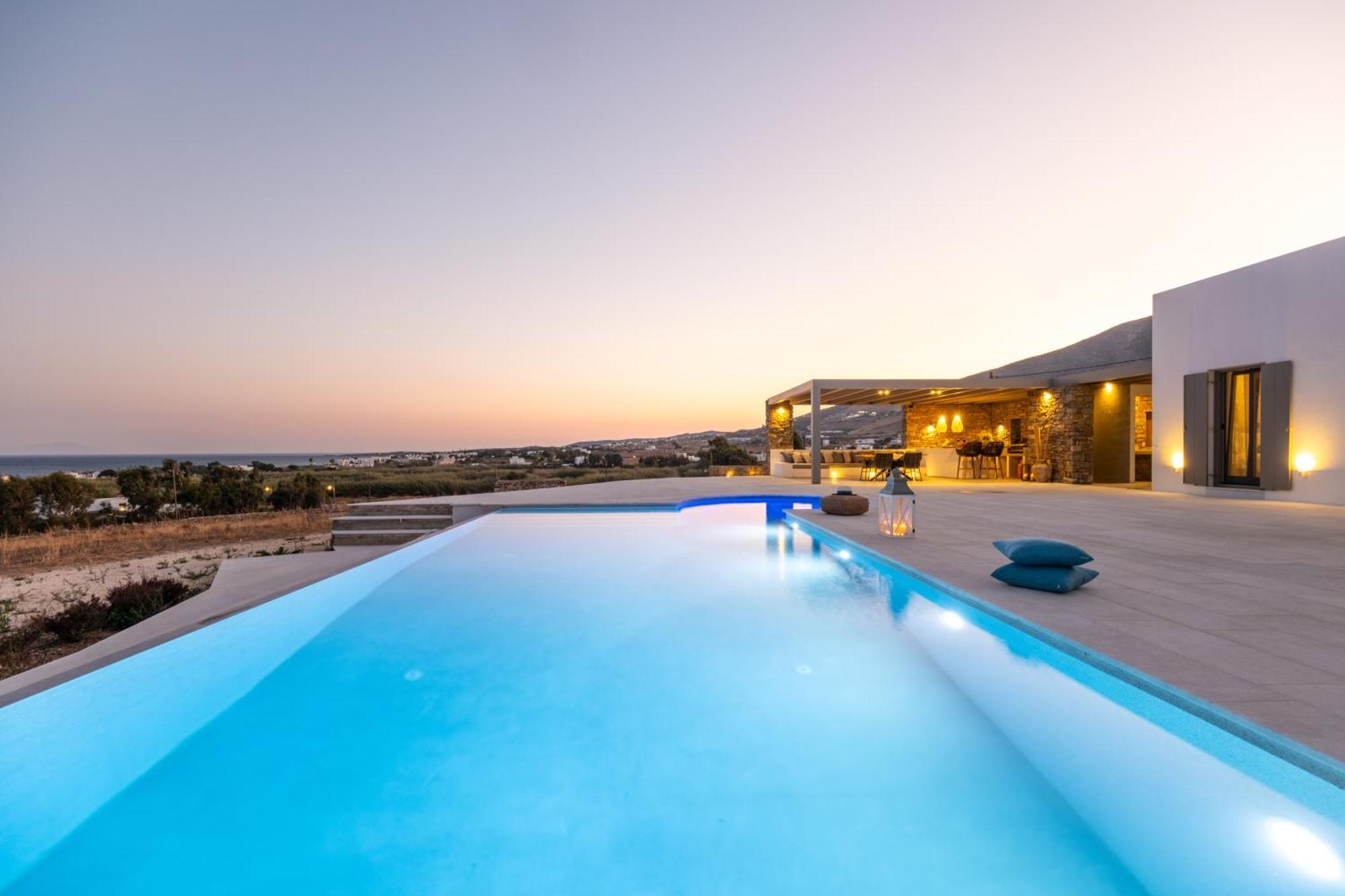 Golden Bay Luxury Villas And Suites Chrisi Akti  Eksteriør billede