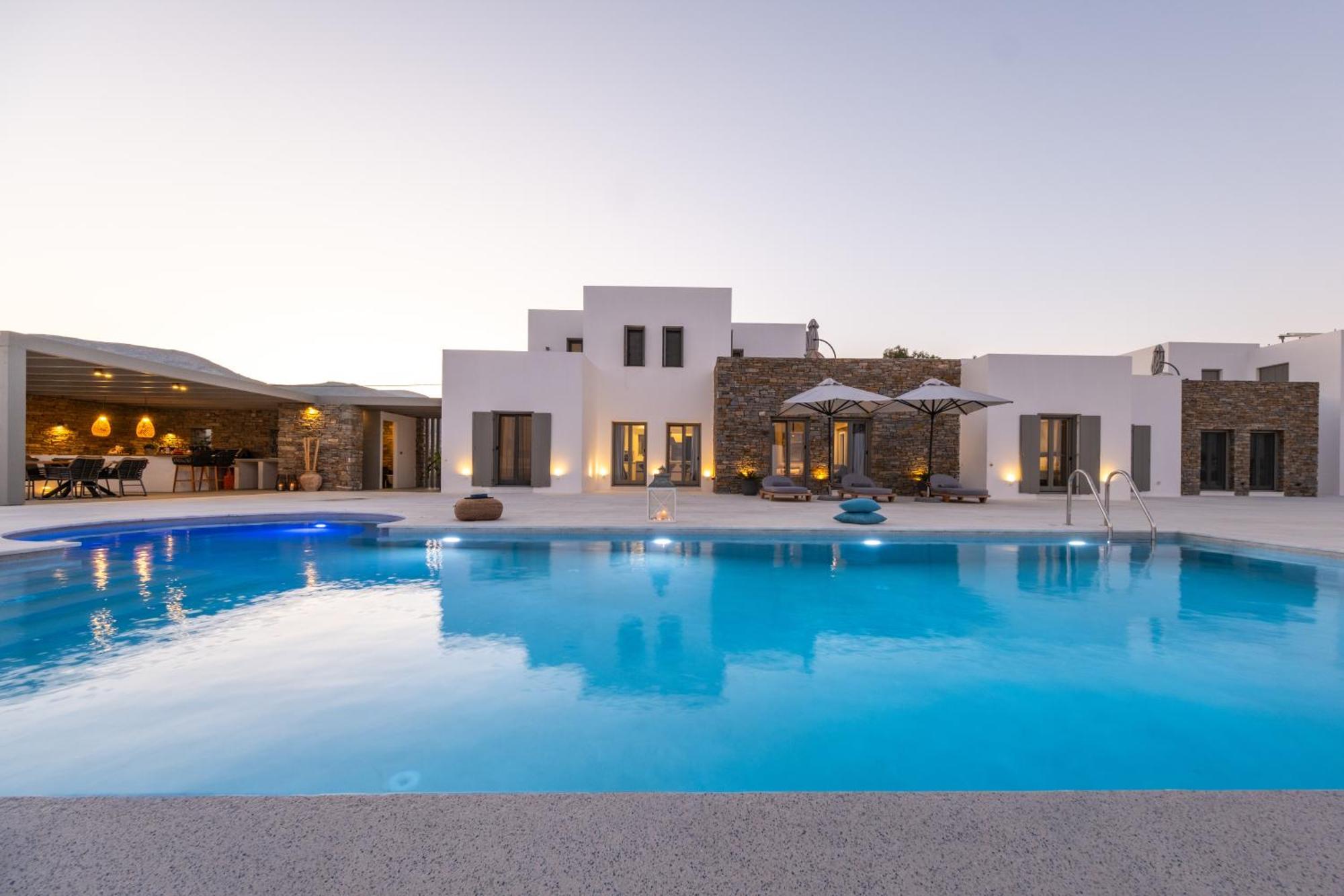 Golden Bay Luxury Villas And Suites Chrisi Akti  Eksteriør billede