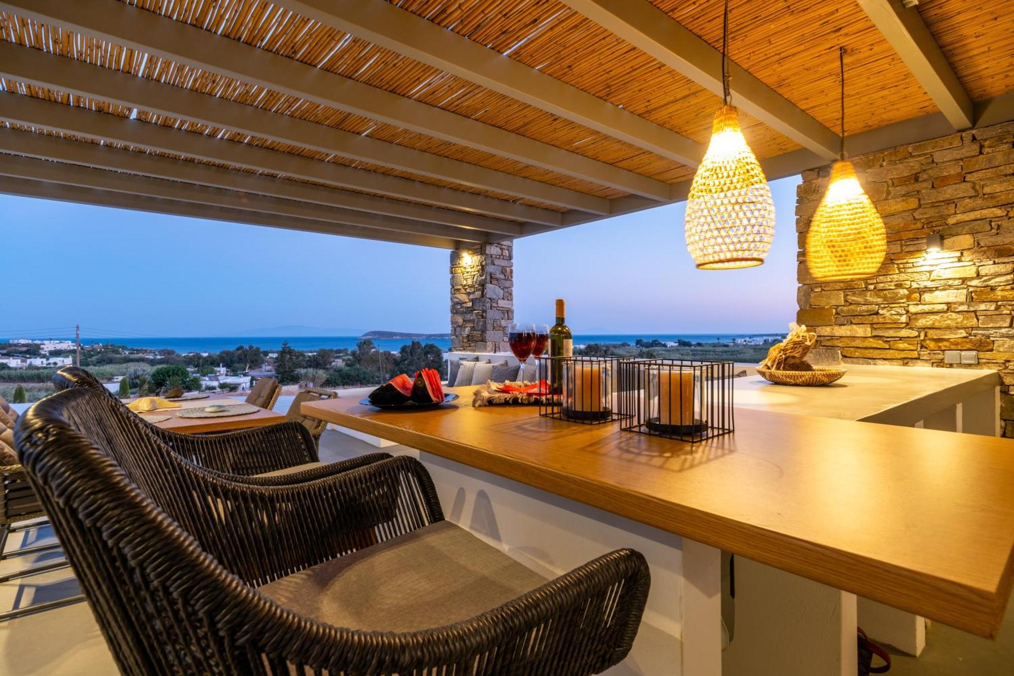 Golden Bay Luxury Villas And Suites Chrisi Akti  Eksteriør billede