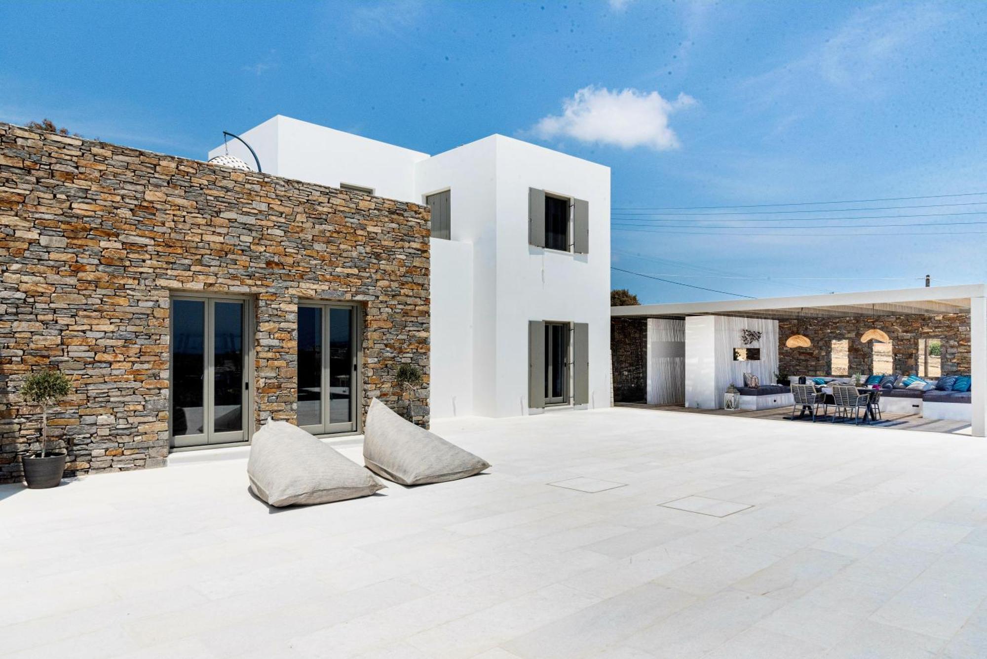 Golden Bay Luxury Villas And Suites Chrisi Akti  Eksteriør billede