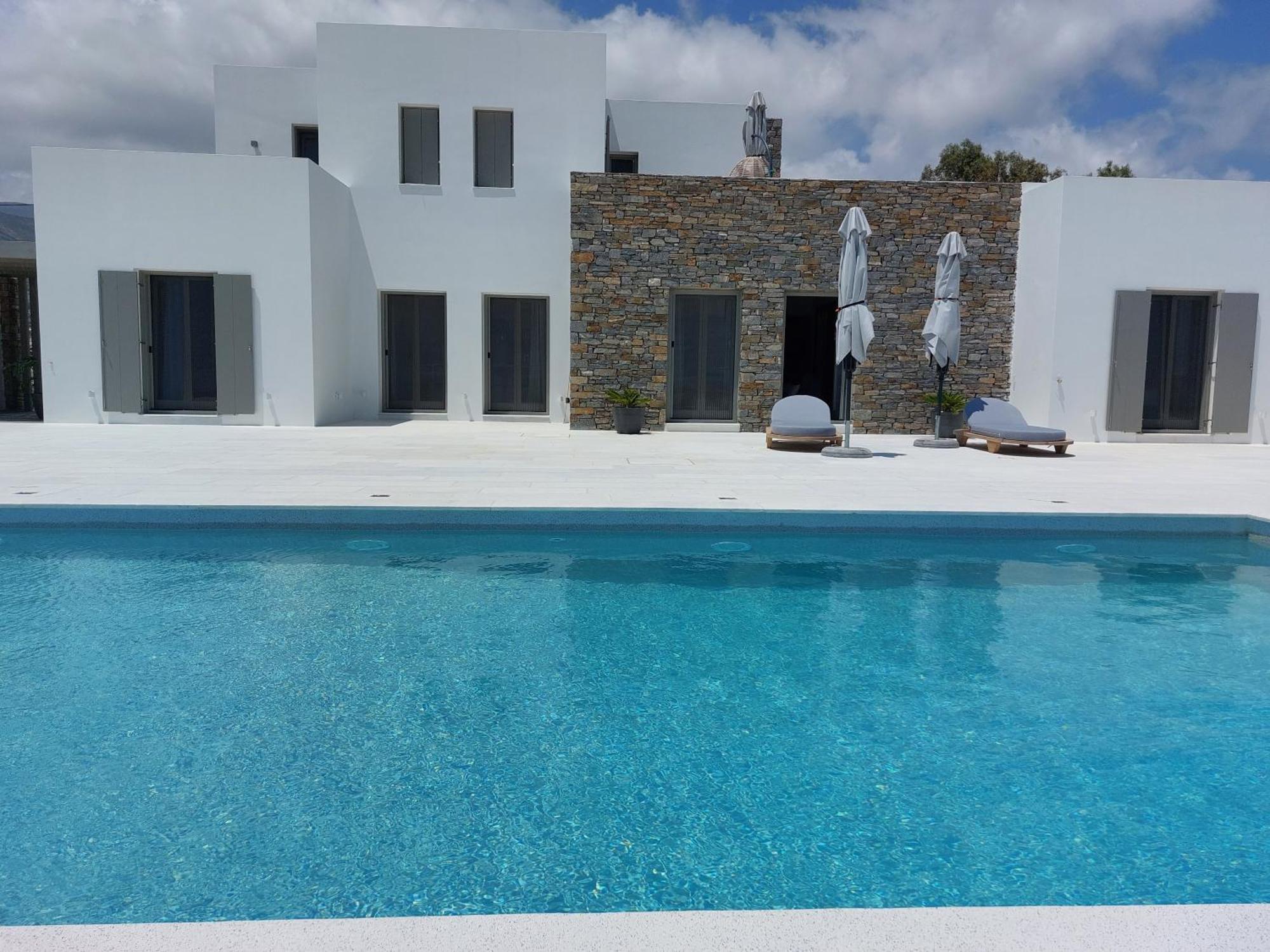 Golden Bay Luxury Villas And Suites Chrisi Akti  Eksteriør billede