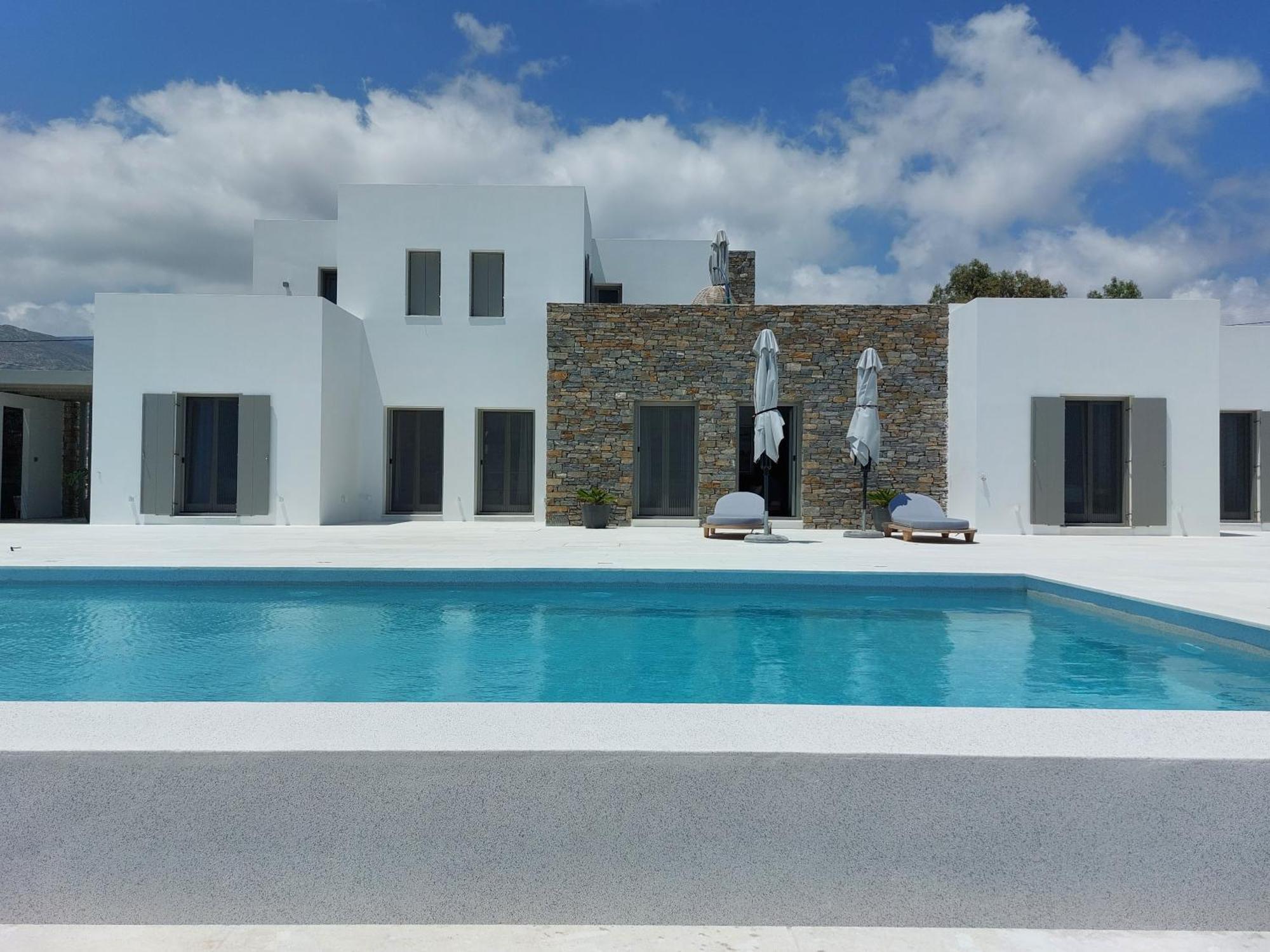 Golden Bay Luxury Villas And Suites Chrisi Akti  Eksteriør billede