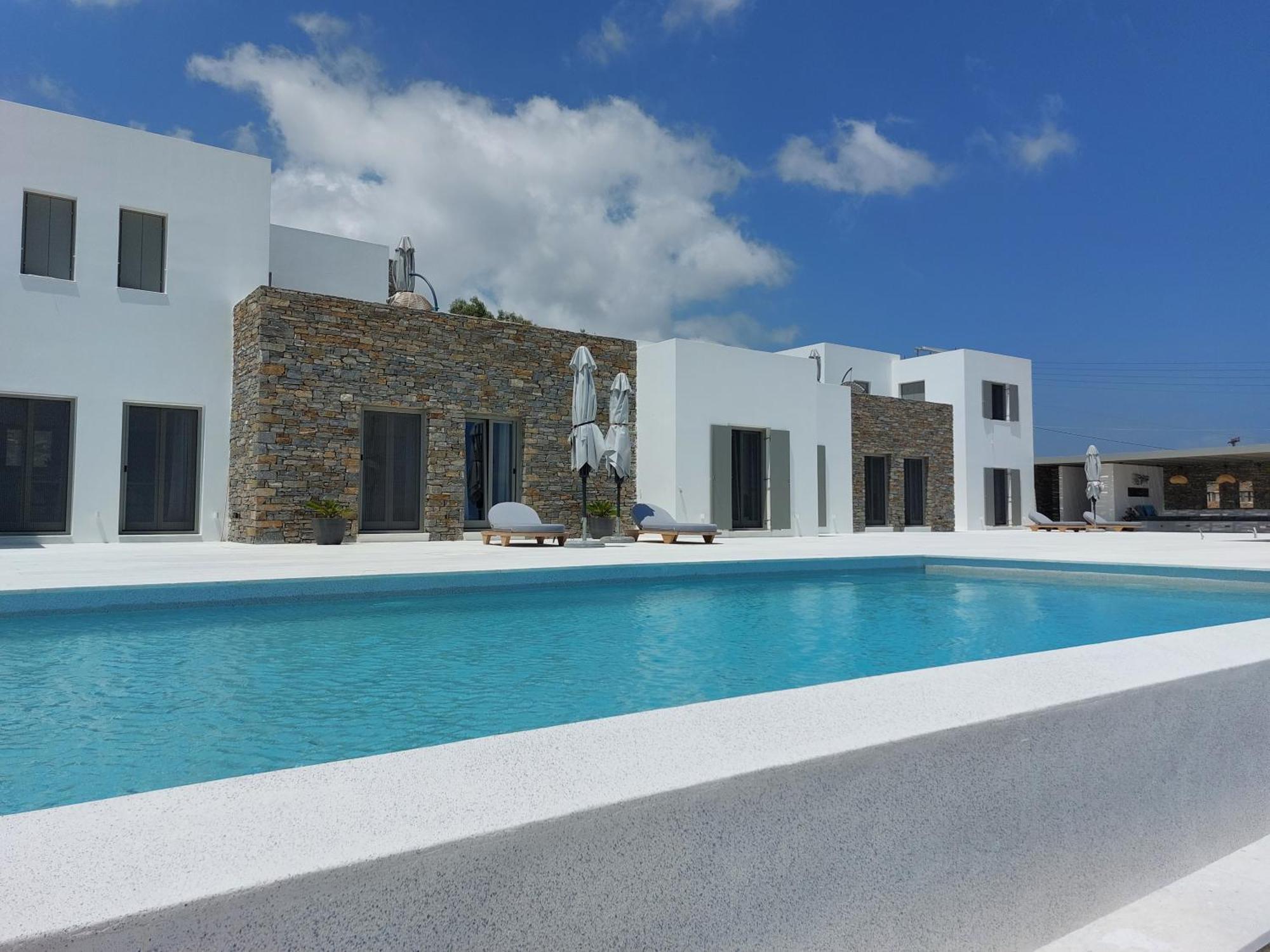 Golden Bay Luxury Villas And Suites Chrisi Akti  Eksteriør billede