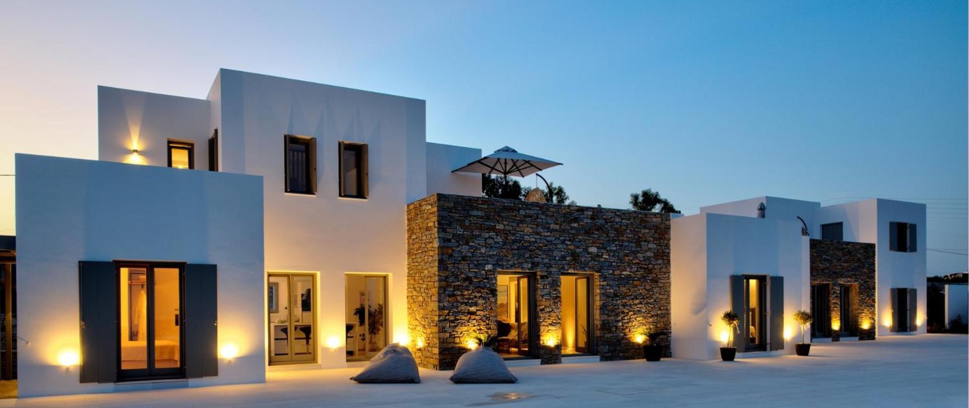 Golden Bay Luxury Villas And Suites Chrisi Akti  Eksteriør billede